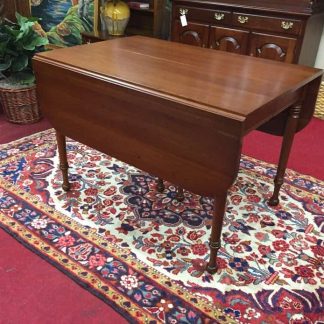 Cherry Drop Leaf Table with Three Leaves