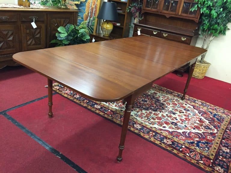 Cherry Drop Leaf Table with Three Leaves