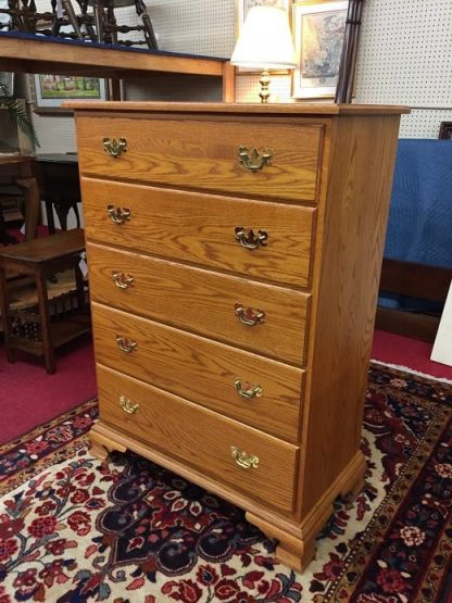 Tom Seely Oak Chest of Drawers