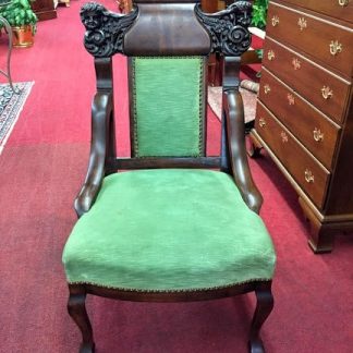 Antique Victorian Chair with Carvings