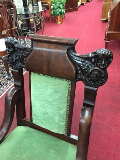 Antique Victorian Chair with Carvings