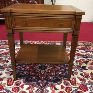 White Furniture Cherry End Table