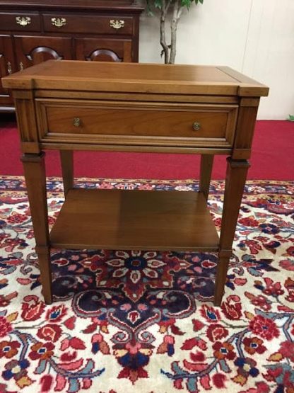 White Furniture Cherry End Table