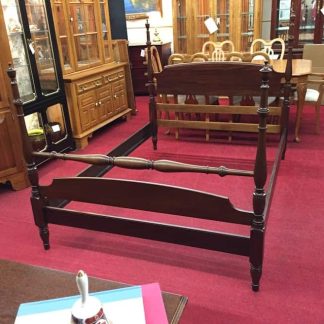 Kling Full Size Mahogany Poster Bed