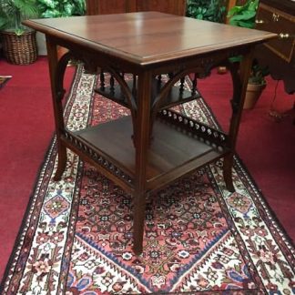 Antique Victorian Games Table