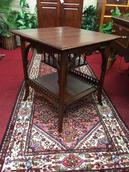 Antique Victorian Games Table