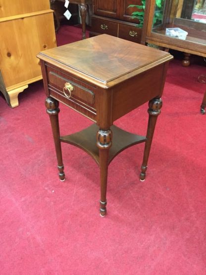 Art Deco Walnut Nightstand