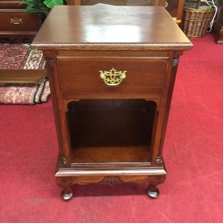 Mahogany One Drawer Nightstand