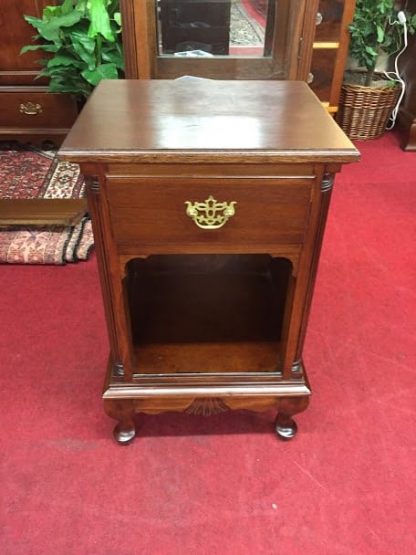 Mahogany One Drawer Nightstand