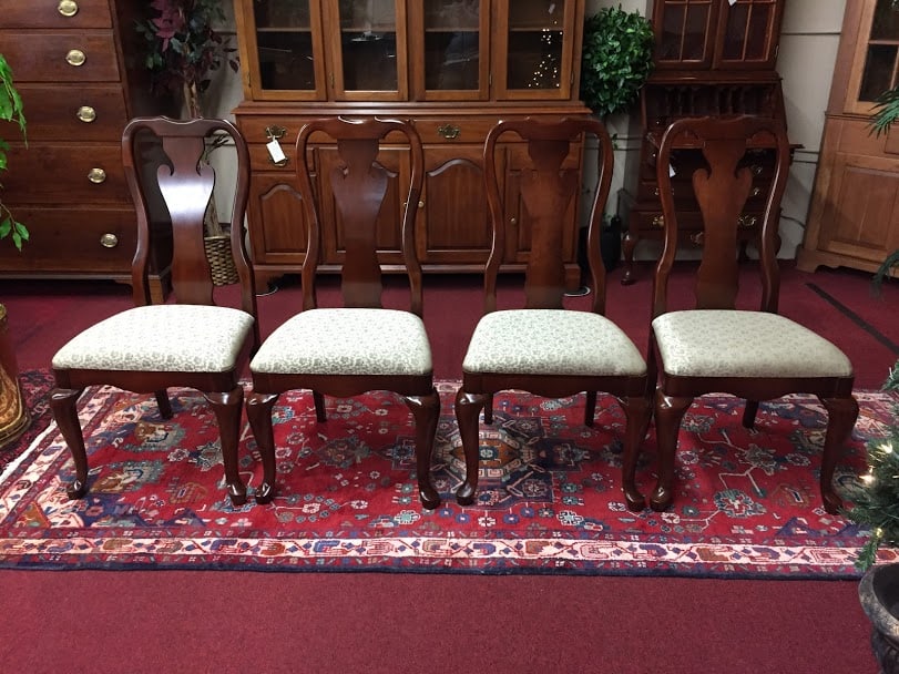 vintage thomasville dining room chairs