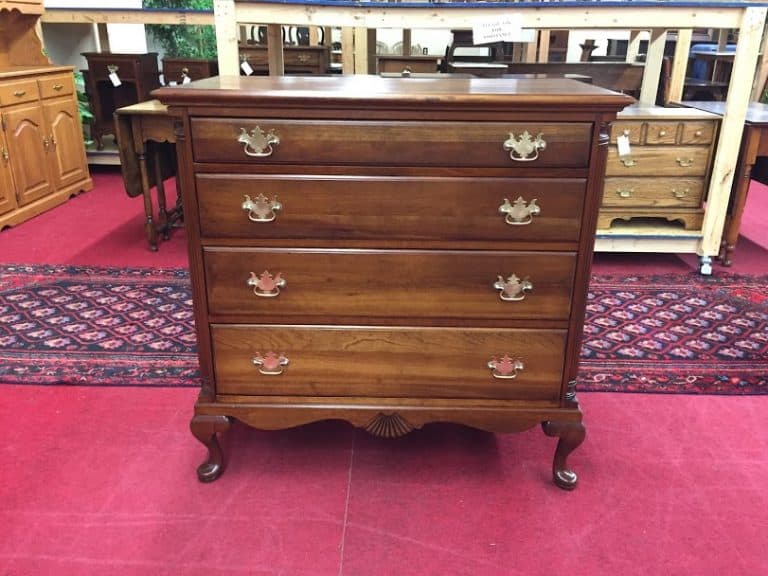 Cherry Jamestown Four Drawer Chest