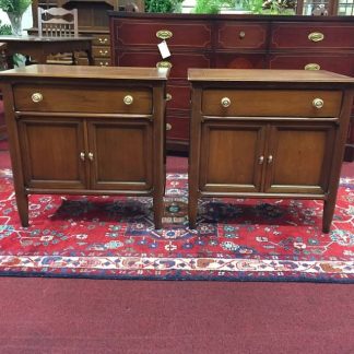 Century Furniture Cherry Nightstands