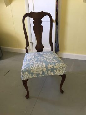 How to Make Dining Chair Slipcovers (Queen Anne Chairs, Chippendale Chairs)