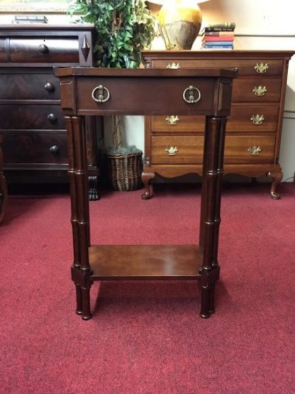 Small Modern Mahogany Hall Stand