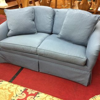 Hickory Chair Blue Loveseat