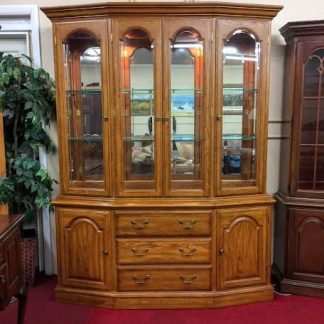 Pennsylvania House Oak China Cabinet