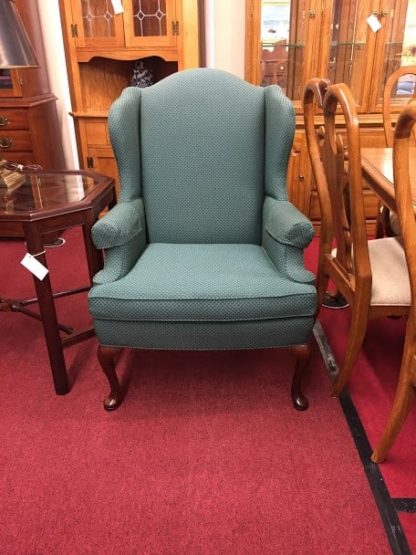 Sherrill Green Wing Back Chair