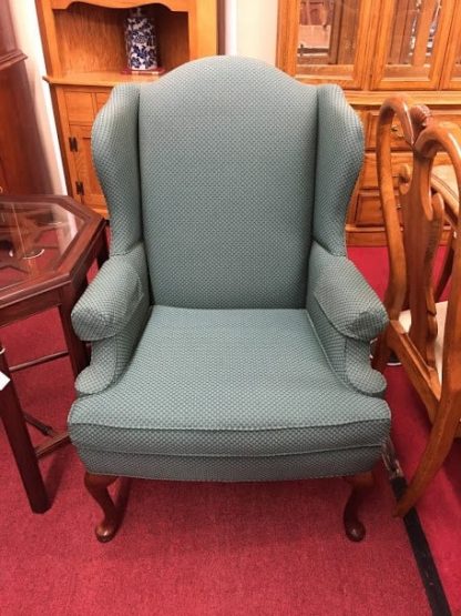 Sherrill Green Wing Back Chair