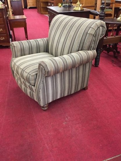 Smith Brothers Striped Arm Chair