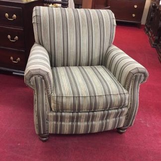 Smith Brothers Striped Arm Chair