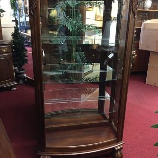 Pulaski Bowed Curio Cabinet