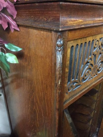 Antique Oak Victrola Cabinet