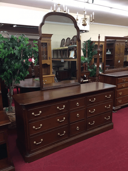 Ethan Allen Dresser with Mirror