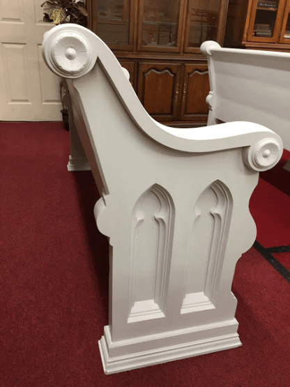 Antique Church Pew - Painted (71")