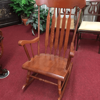 Cherry Finish Rocking Chair