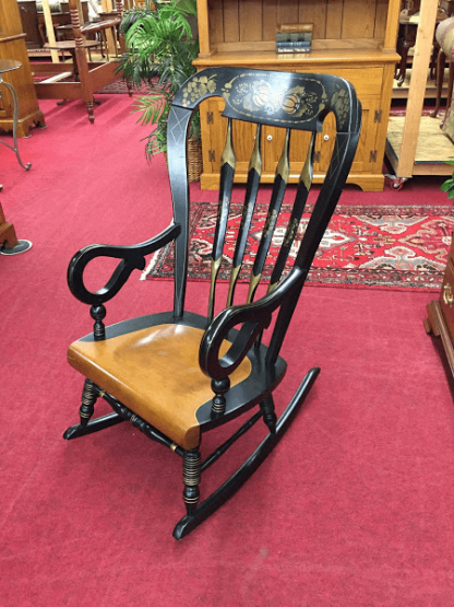 Stenciled Rocking Chair