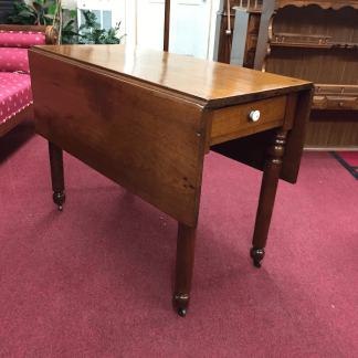 Antique Walnut Drop Leaf Table