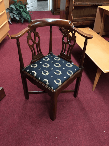 Mahogany Chippendale Corner Chair