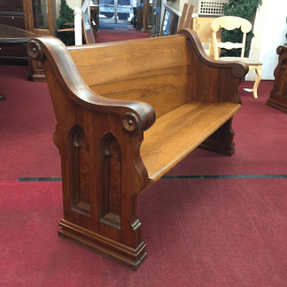 Antique Church Pew - Five Foot Long