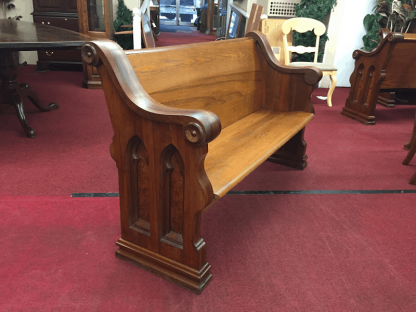 Antique Church Pew - Five Foot Long