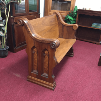 Antique Church Pew - Four Foot Long