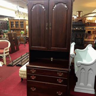 Knob Creek Filing Cabinet with Bookcase Top