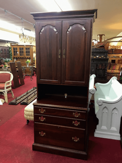 Knob Creek Filing Cabinet with Bookcase Top