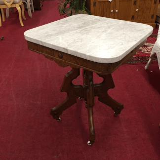 Marble Top Victorian Table