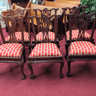 Mahogany Chippendale Chairs