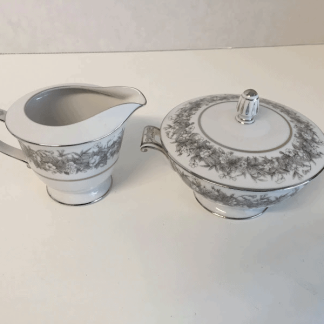 Florentine by Sango Sugar Bowl and Creamer