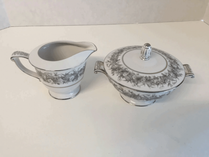 Florentine by Sango Sugar Bowl and Creamer