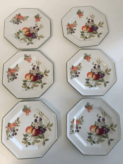 Johnson Brothers Octagon Salad/Luncheon Plates