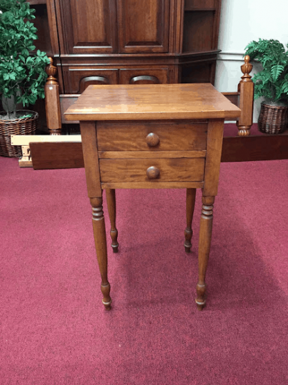 Cherry Two Drawer Work Table