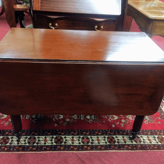 Antique Mahogany Drop Leaf Table