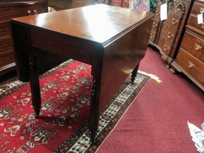 Antique Mahogany Drop Leaf Table