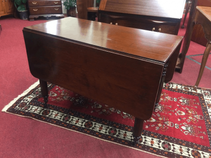 Antique Mahogany Drop Leaf Table