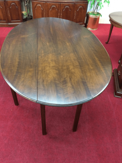 Mahogany Colonial Style Drop Leaf Table