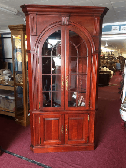 Pennsylvania House Cherry Corner Cabinet