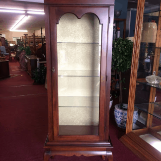 Queen Anne Curio Cabinet