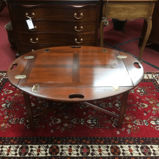 Vintage Mahogany Butler's Table